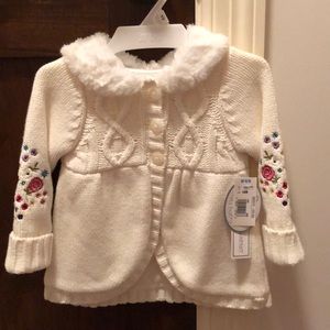 Infant girls sweater